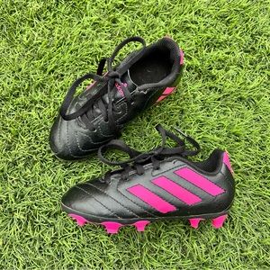❣️SALE❣️Youth Kids Size 1Y Adidas Kids Girls Soccer Cleats Shoes FV2895